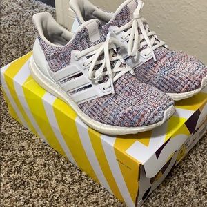 UltraBOOST white/white/red